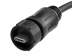 AccliMate™ Sealed USB Type-C Cable Assembly, Plug