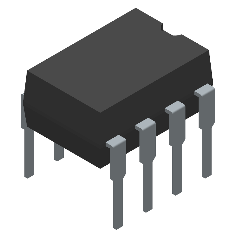 2-Ch DC-IN Phototransistor Optocoupler, 1Mbps, 2.5kV Isolation, DIP