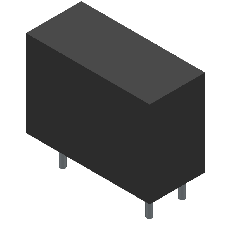 12VDC SPDT General Purpose Relay, 10A, 250VAC/30VDC, Through Hole