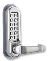 LOCK, PUSHBUTTON, W/HOLD&HANDLE - SVHC:No SVHC (20-Jun-2011) ; RoHS Compliant: NA;