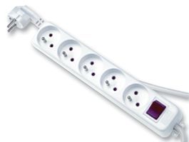 PLUG X5 2P+T 16A +SWITCH WHITE 1, 50M - More Details