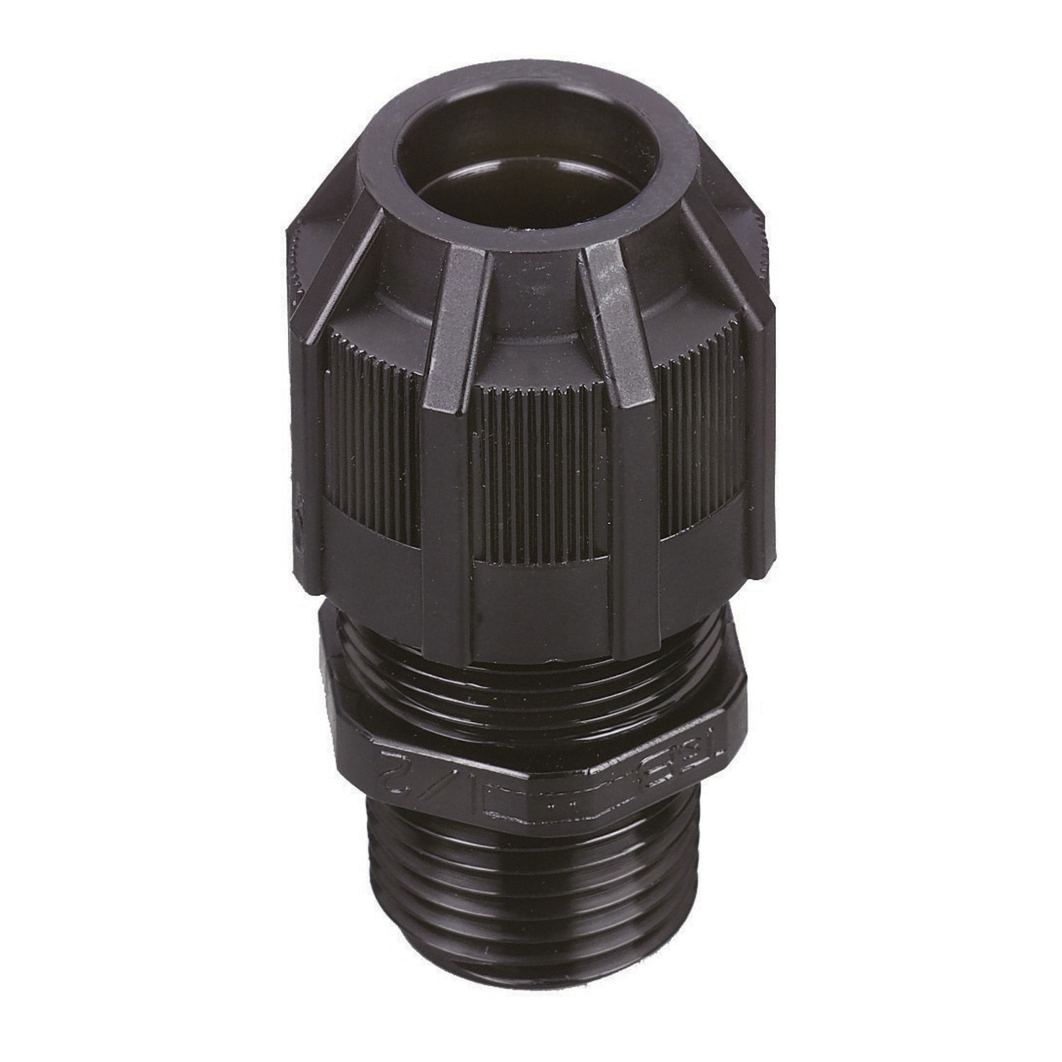 Connector; 0.500 to 0.750 in.; 0.625 in.; 0.550 in.; Nylon; NBR (N) Rubber