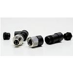 Conn M8 Circular SKT 4 POS RA Cable Mount 4 Terminal 1 Port Nano-Change®