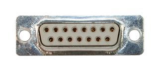 9 Pos D-Sub Plug, Male, Signal, Gold Plated Brass, Wire Wrap