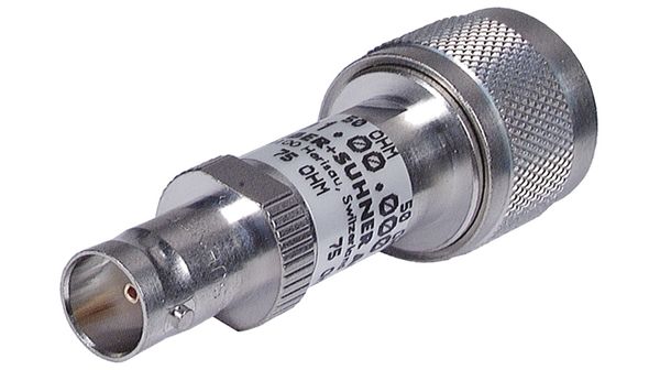 COAXIAL COMPONENTS SUCH AS DC BLOCKS, RESISTIVE POWER DIVIDERS AND IMPEDANCE MATCHING PADS