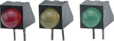 Single Color LED, Super Yellow Green, Diffused Green, T-1 3/4, 4.8mm, ROHS COMPLIANT PACKAGE-2