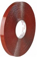 Coroplast Transparent Double Sided Foam Tape, 19mm x 33m, 1mm Thick