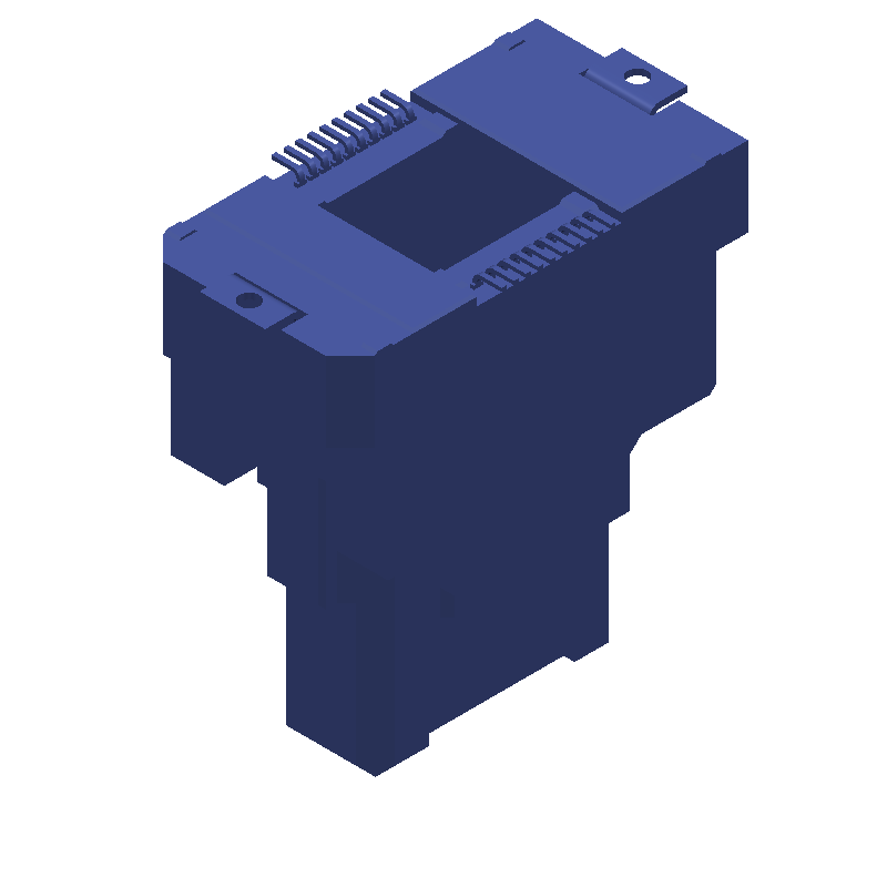 STRAIGHT HEADER 0.5 MM PITCH