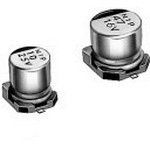 16V 47uF Aluminum Electrolytic Capacitor, SMD, 105°C