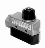 Snap Acting/Limit Switch, SPDT, Momentary, 0.5A, 125VDC, 6.76mm, Screw Terminal, Steel Plunger Actuator, Panel Mount-threaded,