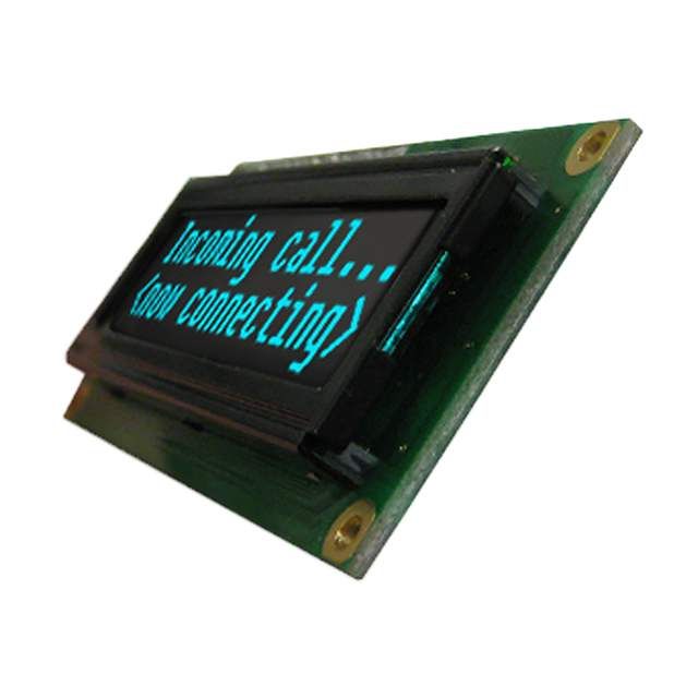 2x16 Character LCD Module, Blue LED, SPI/Parallel, 3V