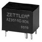Power/Signal Relay, 1 Form C, SPDT, Latched, 6.7VDC (Coil), 1A (Contact), 150VDC (Contact), DC Input, Random, AC/DC Output