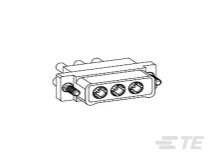 HEADER CONNECTOR,HYBRID,PLUG,0+3 CONTACTS,LOCKING