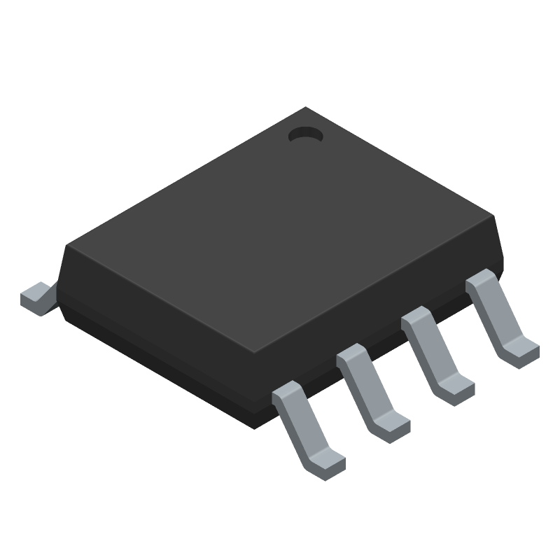 Inst Amp 600kHz, 18V, 1-Ch, 8-Pin SOIC
