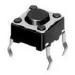 Tactile Switch SPST 50mA 12VDC 2.55N Thru-Hole Illuminated Red