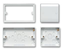 SURFACE BOX, 1GANG, 19MM