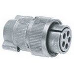 MIL-DTL-5015 Circular Connector, 3-Pin Female, 13A, 700V, Solder