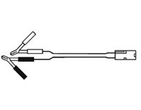 Battery Clamp & Clip Cord Set for AccuMate 612, OptiMate III, OptiMate PRO Charger