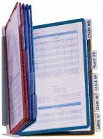 Durable Wall Mounted 10 Panel Literature & Artwork Display Folder