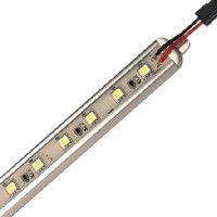 JKL ZAF-486-WW, ZAF Alumiline LED Linear Array, 24 White LEDs (3050K), ZAF-CH With Onboard Driver