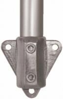 Kee Lite Aluminium L68 Wall Flange, 42.4mm Round Tube, Type 7