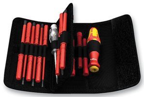 WERA         KRAFTFORM KOMPAKT VDE 60I/62I/65I/18             18 Piece Kraftform Kompakt VDE Set