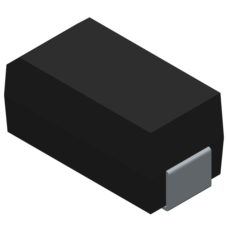 2A 200V Schottky Rectifier Diode, SMA, Surface Mount
