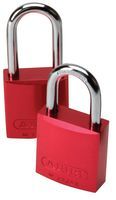 ABUS ALUM PADLOCK, 1.5 KA RED 6