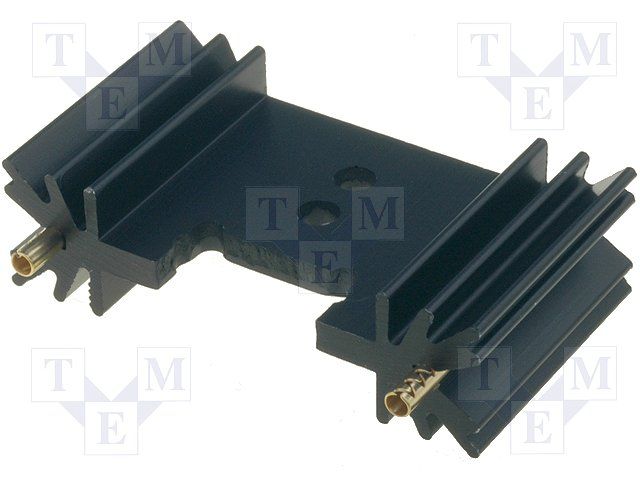 HEAT SINK, TO-220/TO-3P, 8.2°C/W; Thermal Resistance: 8.2°C/W; Packages Cooled: TO-3P, TO-220; External Width -...