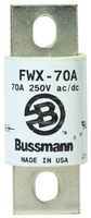 70A 250V Bolt Fuse 3.13" x 1.22"