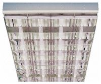 Recessed luminaire-HF ballast,4x18W 230V