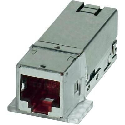 Conn RJ-45 F 8 POS IDT ST Cable Mount 8 Terminal 1 Port Cat 6