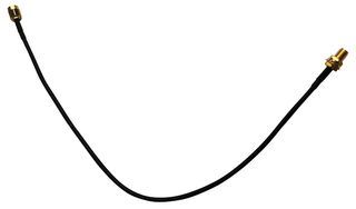 LPRS         RG174 300MM             RF / Coaxial Cable Assembly, SMA Bulkhead Jack, SMA Straight Socket, 11.8 ", 300 mm, Black