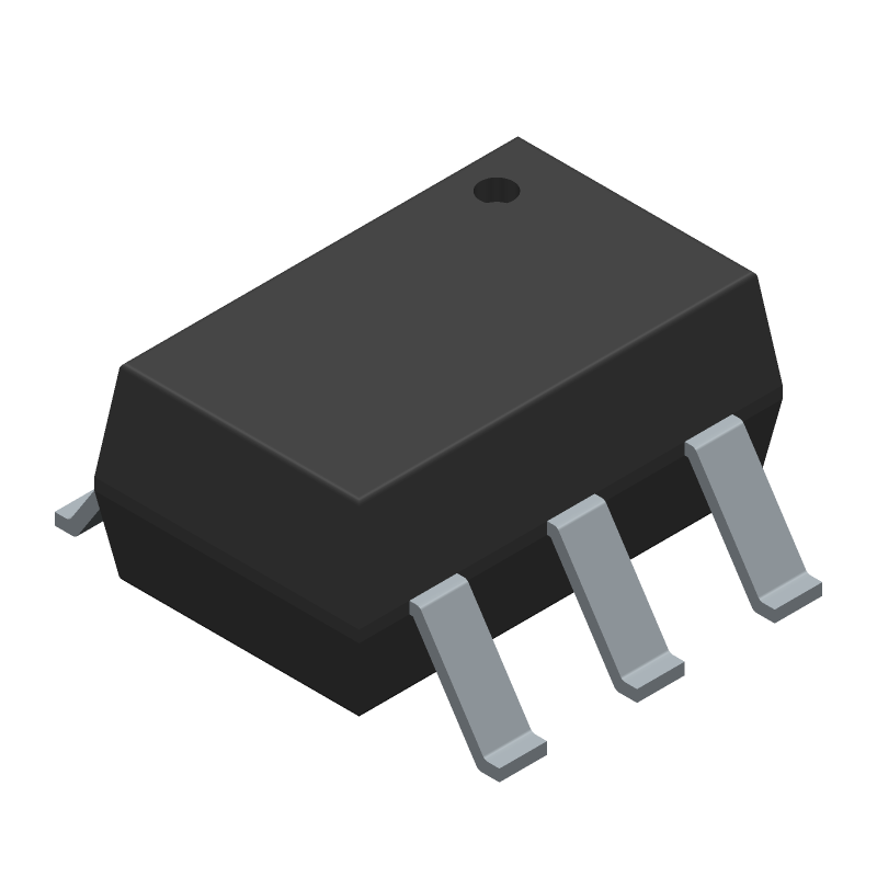 NPN/PNP BJT, 65V, 100mA, 250MHz, SOT-363
