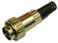 RS Pro B-8003 Series, 5 Pole Din Connector Plug, 2A, 100 V ac, Twist Lock