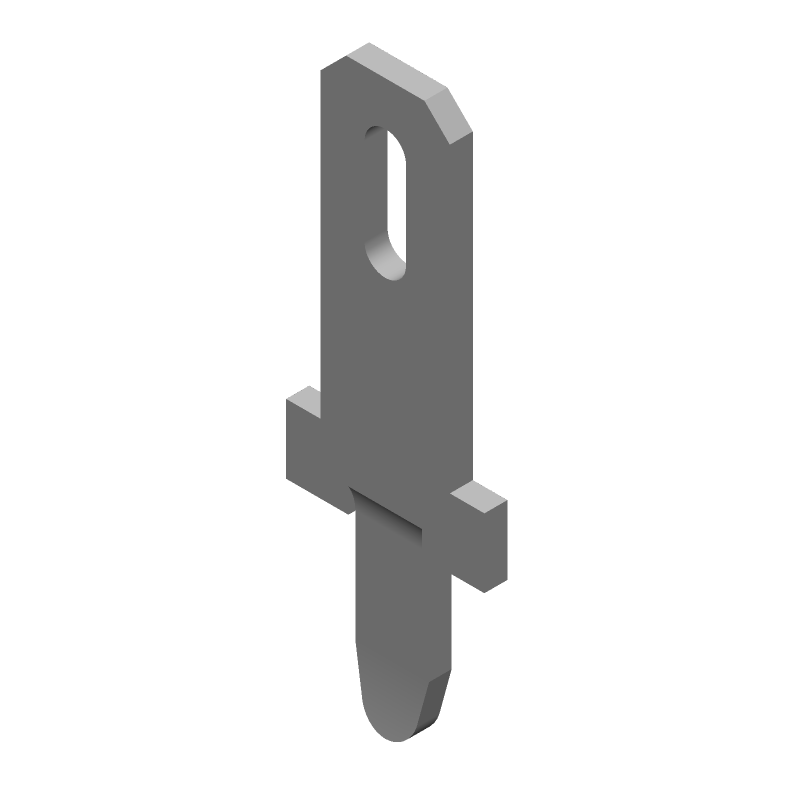 FASTON .110  PCB TAB .0198 X.550 TPBR LP