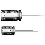 100uF 16V Radial Aluminum Electrolytic Capacitor