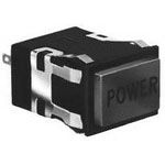 Illuminated Pushbutton Switch, DPST, 10A, 30VDC, LED, Panel Mount