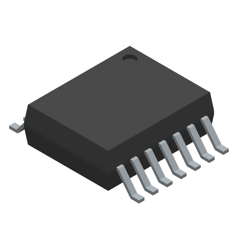 Switching Controller, Current-mode, 0.09A, 500kHz Switching Freq-Max, PDSO14, GREEN, PLASTIC, SSOP-14