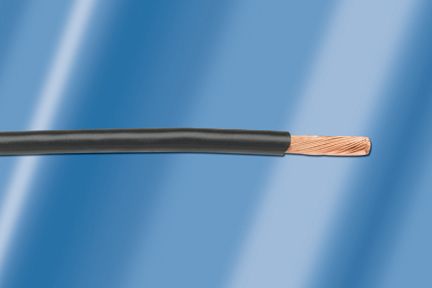 18AWG PTFE Hook-Up Wire, 600V, 24A, 100ft Spool, Brown