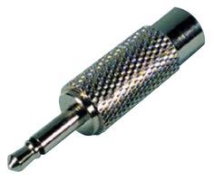 ADAPTER, RCA RECEPTACLE TO RCA PLUG; Product Range:-; Audio Video Connector A:RCA / Phono Receptacle; Audio Video Connector B:RCA / Phono Plug; Connector Body Material:Metal Body; Connector Type:Audio / Video; Convert From:RCA Jack