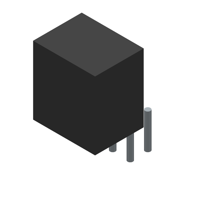 Slide DIP Switch, SPST, 24VDC, 3 Pos, Right Angle, Through Hole