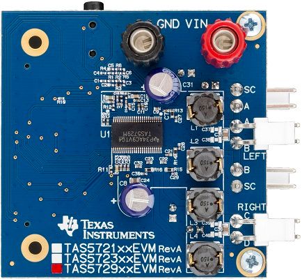 TEXAS INSTRUMENTS         TAS5721EVM            TAS5721EVM EVALUATION MODULE