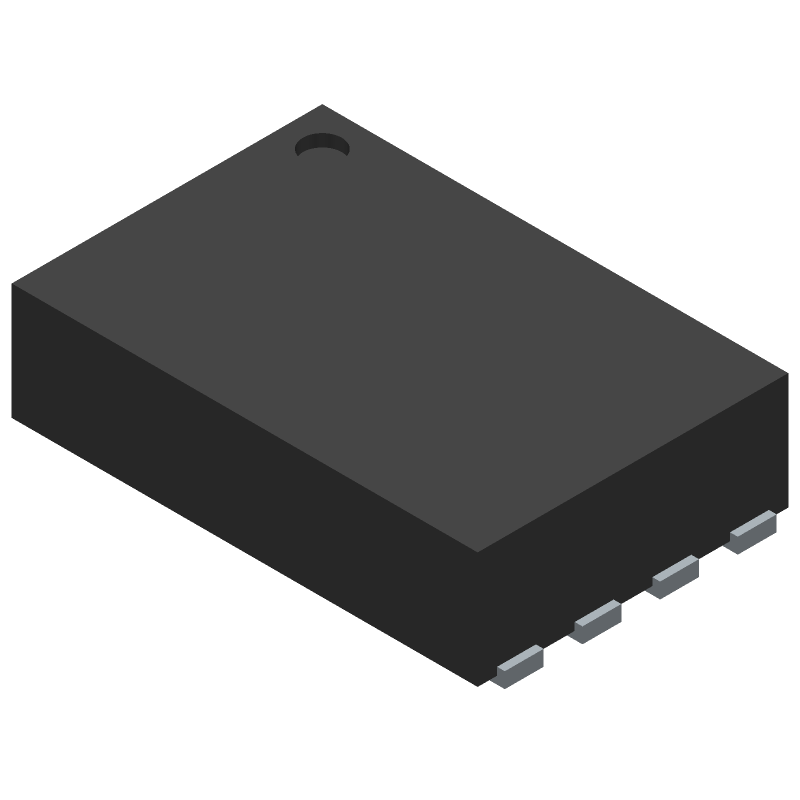 RTC IC: Serial, 8-Pin TDFN, Industrial, 2.5-5.5V