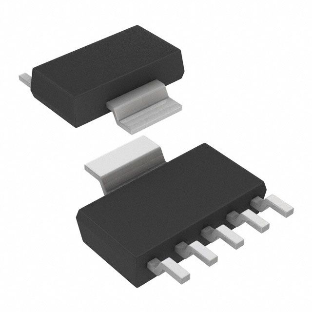 LDO, ADJ, 1A, 1.2V TO 5V, SOT-223, SOT-223