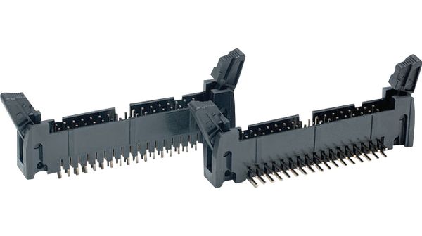 Pin header DIN 41651 14P, C3000-14RSGB00R