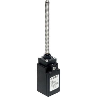 Limit switch 250 Vac 6 A Spring-loaded rod momentary