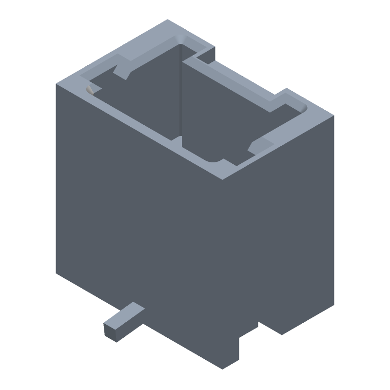 3-Pin Surface Mount Header, 2A, 500VAC, 105°C, Commercial