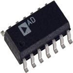 IC SERIAL INPUT LOADING, 1 us SETTLING TIME, 16-BIT DAC, PDSO14, MS-012AB, SOIC-14, Digital to Analog Converter