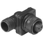 7-Pin Right Angle Cable Mount Socket, 700VDC, -55 to 125°C